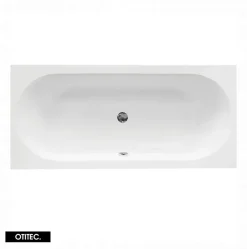 Baignoire Droite sans Tablier - 170 x 75 cm - VITAE SANS TABLIER - REPOSE-TÊTE OFFERT