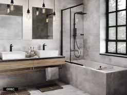 Baignoire Droite sans Tablier - 165 x 75 cm - QUADRO SANS TABLIER - REPOSE-TÊTE OFFERT