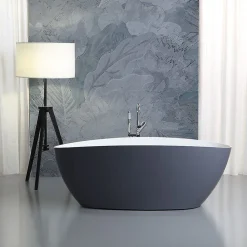 Baignoire En Résine Naturelle, Finition Élégante, 150X70x56 - Rachele