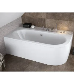 Baignoire HILIO GAUCHE avec tablier - 160cm