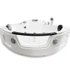Baignoire hydromassage Chromothérapie 150 X 150 cm 12 jets Mimosa