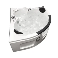 Baignoire hydromassage Chromothérapie 150 X 150 cm 12 jets Mimosa