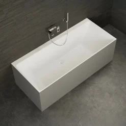 Baignoire Ilot Cobalt 170 grise 170x75x56cm, by SPALINA
