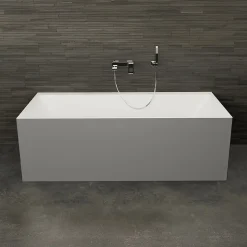 Baignoire Ilot Cobalt 170 grise 170x75x56cm, by SPALINA