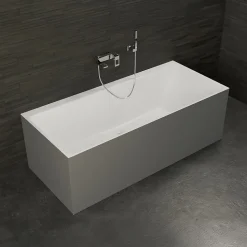 Baignoire Ilot Cobalt 170 grise 170x75x56cm, by SPALINA