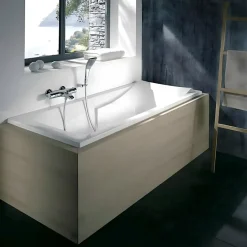 Baignoire JACOB DELAFON Corvette 170x70 cm + Pare bain