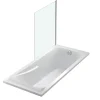 Baignoire JACOB DELAFON Corvette 180x80 cm + Pare bain