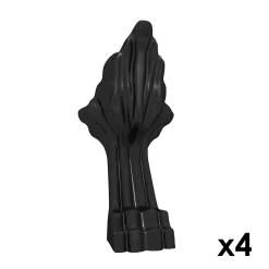 Baignoire îlot 170 x 80 cm grise + 4 pieds noirs, GoodHome Emba