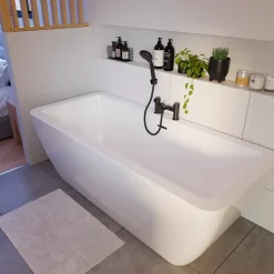 Baignoire îlot blanche 170 x 75 cm GoodHome Merkys