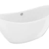 Baignoire îlot design blanche - 225L - 170 x 83 x 77cm - ALDA