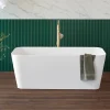 Baignoire îlot design en sanydur rectangulaire RUST 150 cm