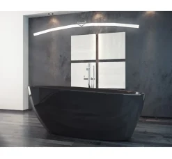 Baignoire îlot GOYA noir - 160 x 70 cm