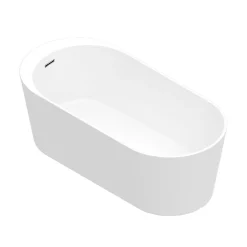 Baignoire îlot Huron L. 180 x l.80 cm blanc