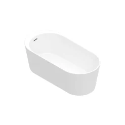 Baignoire îlot Huron L. 160 x l.75 cm blanc