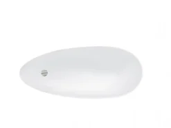 Baignoire îlot KEYA GLAM SILVER 165 x 70 cm