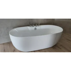Baignoire îlot MAUI 170x80 cm avec Robinetterie