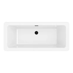 Baignoire îlot Merkys L. 170 cm x l. 75 cm gris