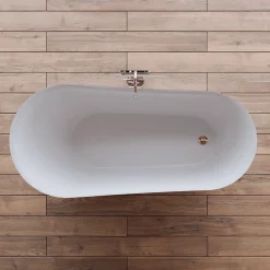 Baignoire îlot ovale Jazz 170x79 cm, by Spalina