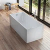 Baignoire îlot rectangulaire Arko 170x75 cm, blanc, By Spalina