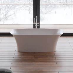 Baignoire îlot rectangulaire Bliss 170x80 cm, by Spalina