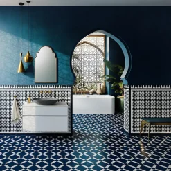 Baignoire murale semi-îlot VILLEROY & BOCH Loop & Friends