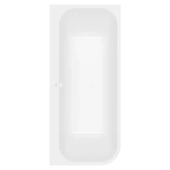 Baignoire murale Villeroy & Boch Architectura pour installation en angle à droite, 1700 x 750 mm, Blanc
