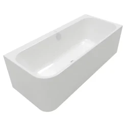 Baignoire murale Villeroy & Boch Architectura pour installation en angle à droite, 1800 x 800 mm, Blanc
