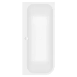Baignoire murale Villeroy & Boch Architectura pour installation en angle à droite, 1800 x 800 mm, Blanc