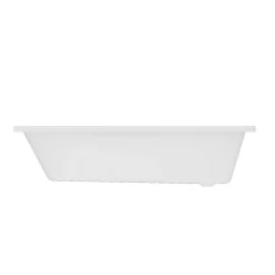 Baignoire pour angle gauche Horyn L. 150 cm x l. 90 cm blanc