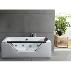 Baignoire rectangulaire balnéo 170x80 FIDJI