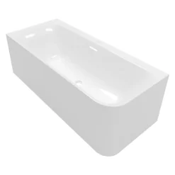 Baignoire semi-îlot d'angle VILLEROY & BOCH Loop & Friends version gauche