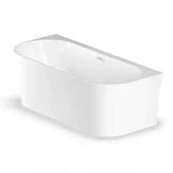 Baignoire semi-îlot murale Ruby 170x80 cm, by Spalina
