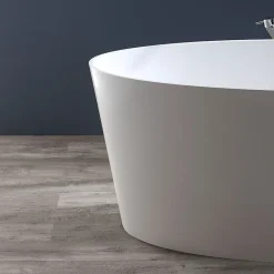 Baignoire Veronica Ovale Centre Blanc