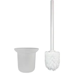 Balneo Armoire encastrée pour brosse WC gauche verre noir