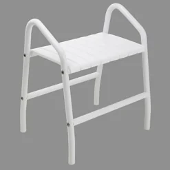 Banc de douche avec poignées en aluminium Godonnier charge maximale 140 kg