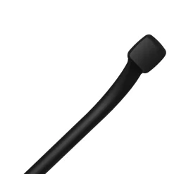 Barre d'appui coudée en acier noir mat Godonnier Essentiels Plus 60,9 cm