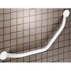 Barre d'appui coudée en acier blanc Godonnier 37 cm 135°
