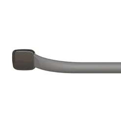 Barre d'appui coudée en acier gris Godonnier Essentiels Plus 60,9 cm