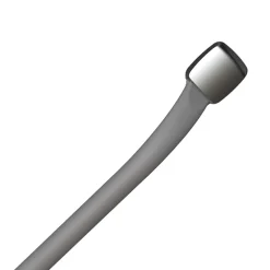 Barre d'appui coudée en acier gris Godonnier Essentiels Plus 60,9 cm