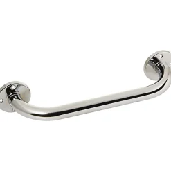 Barre d'appui droite - 365 mm - Diamètre 25 mm - laiton nickelé chromé - Pellet ASC