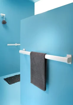 Barre d'appui droite ARSIS - Finition : Blanc - Longueur 600 mm