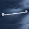 Barre d'appui droite en acier blanc Godonnier 60 cm