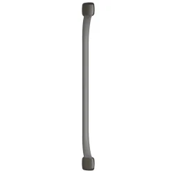 Barre d'appui droite en acier gris Godonnier Essentiels Plus 69,3 cm