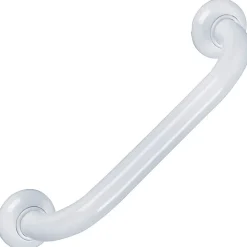 Barre d'appui droite en aluminium blanc Godonnier 60 cm