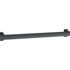 Barre d'appui droite en aluminium anthracite Godonnier Design 43,7 cm