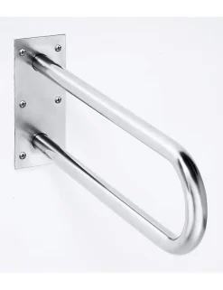 Barre d'appui en forme U HELP en acier inoxydable-60x25x10cm--