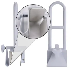 Barre d'appui pour baignoire - Bm Médical BAB-50 - Barre de soutien pour entrer et sortir du bain