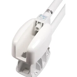 Barre d'appui relevable - 600 mm - Diamètre 30 mm - inox époxy blanc - Pellet ASC
