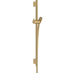 Barre de douche HANSGROHE Unica S Puro 65 cm avec flexible Bronze brossé
