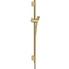 Barre de douche HANSGROHE Unica S Puro 65 cm avec flexible Aspect doré poli